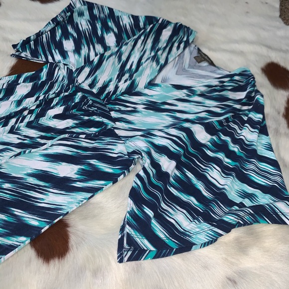 TOMMY BAHAMA Tropical Navy Teal Maxi Dress - Picture 3 of 6